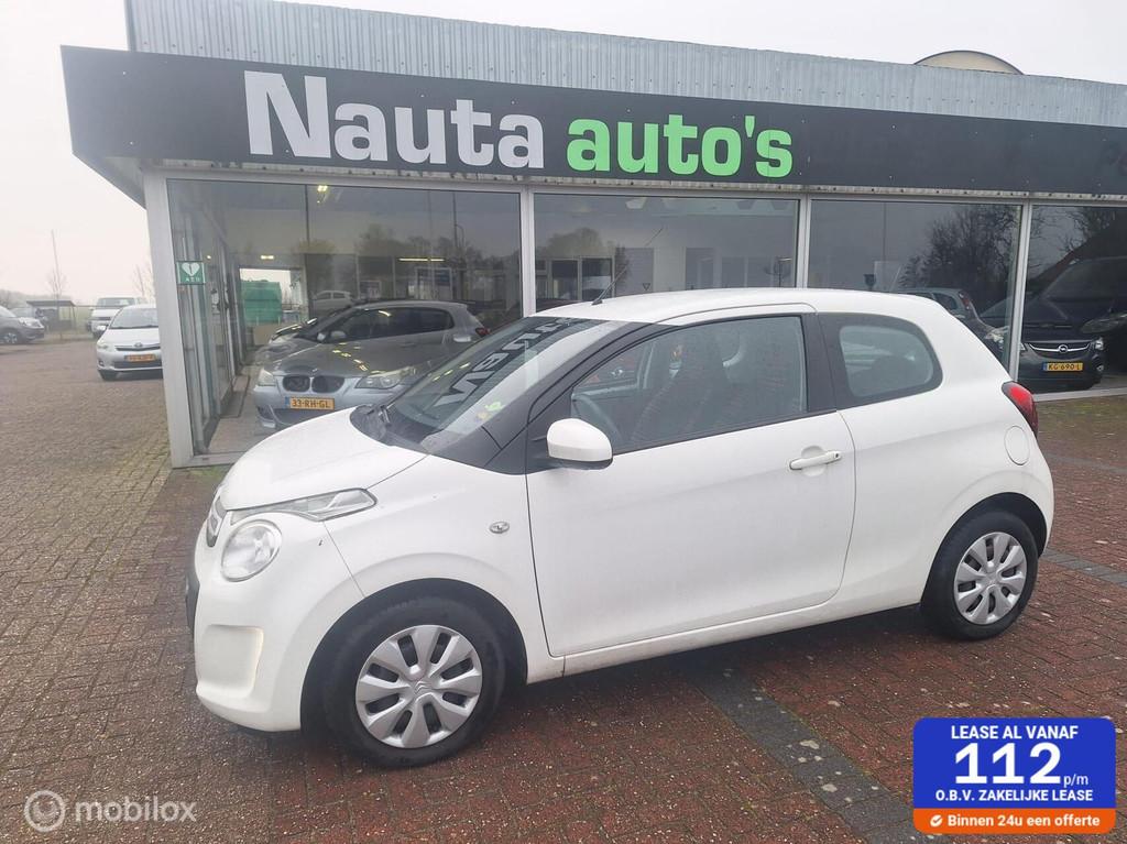 Citroen C1 1.0 VTi Feel, Auto's, Voorwielaandrijving, Stof, Gebruikt, Euro 6