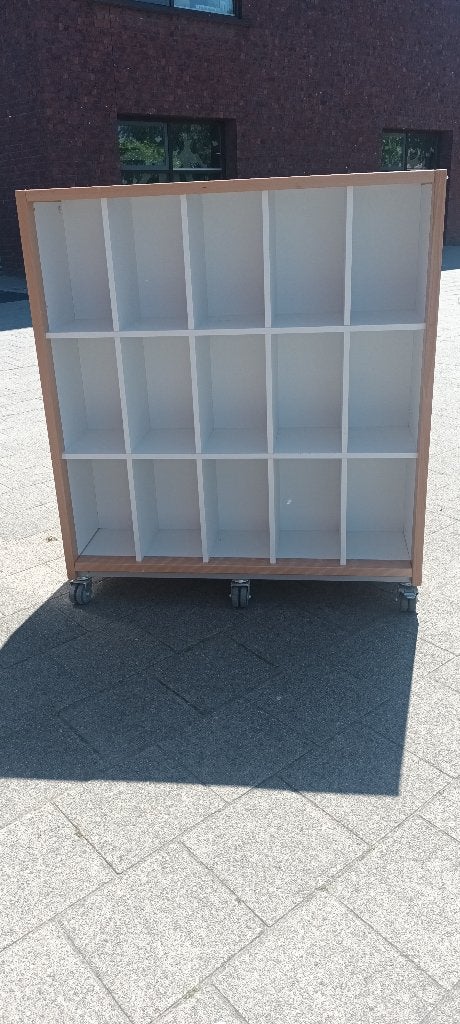Boekenkast schoolbieb, Ophalen, Gebruikt, 100 tot 150 cm, 50 tot 100 cm