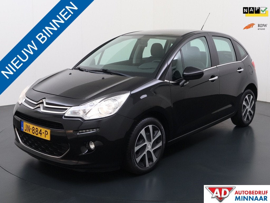 Citroën C3 1.2 PureT Feel Ed. (bj 2016), Auto's, Gebruikt, 1199 cc, 82 pk, Origineel Nederlands
