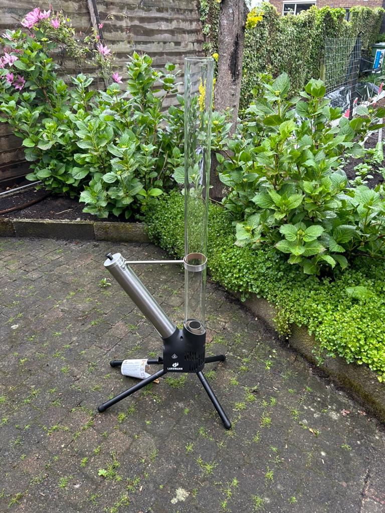 Terrashaard werkt op pelletkorrels nieuw, Tuin en Terras, Tuinhaarden, Ophalen, Zo goed als nieuw