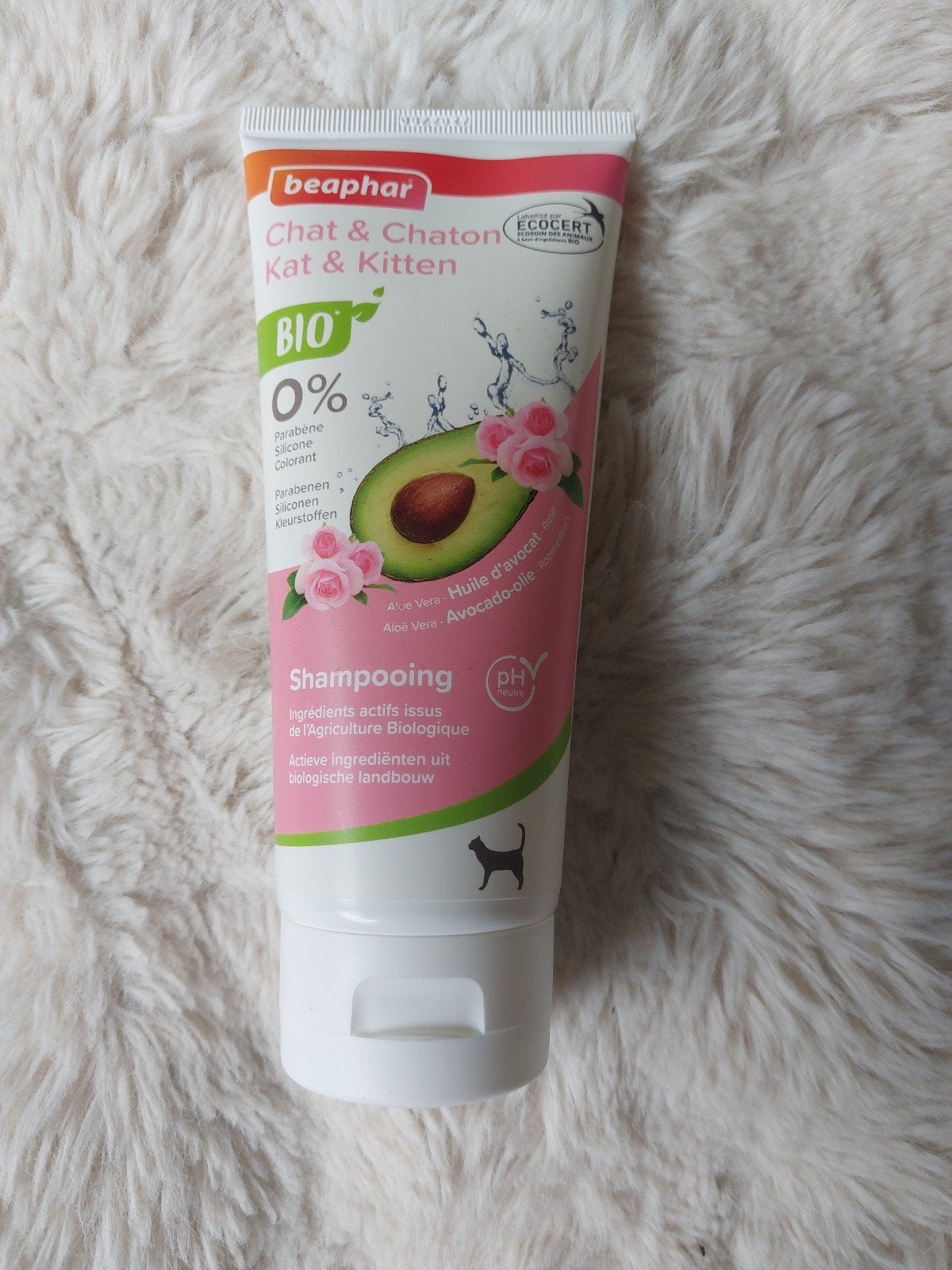 Beaphar kat en kitten shampoo. BIO, Ophalen of Verzenden, Nieuw