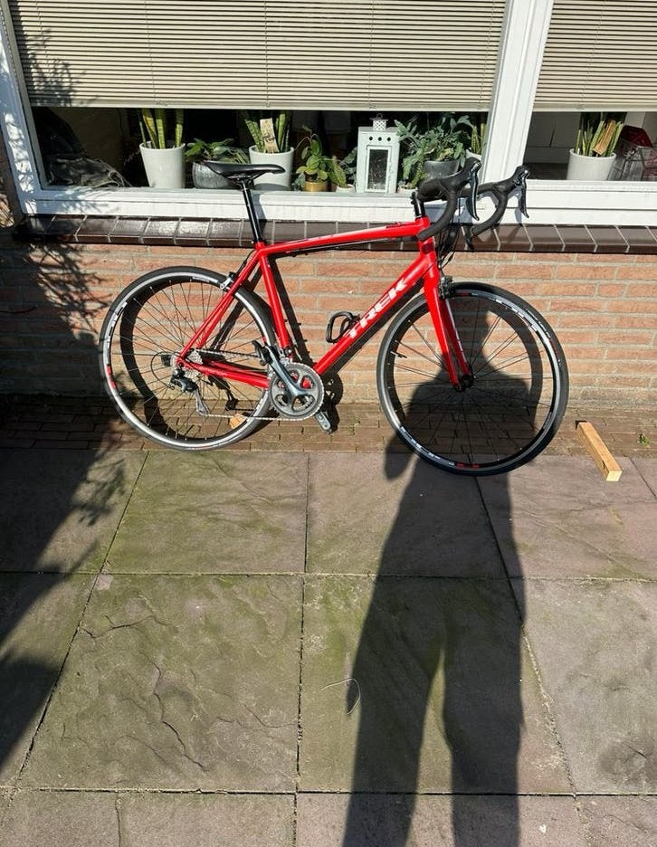 Trek Émonda Racefiets - Rood, Lichtgewicht en Snel, Fietsen en Brommers, Fietsen | Racefietsen, Gebruikt, Aluminium, Overige maten
