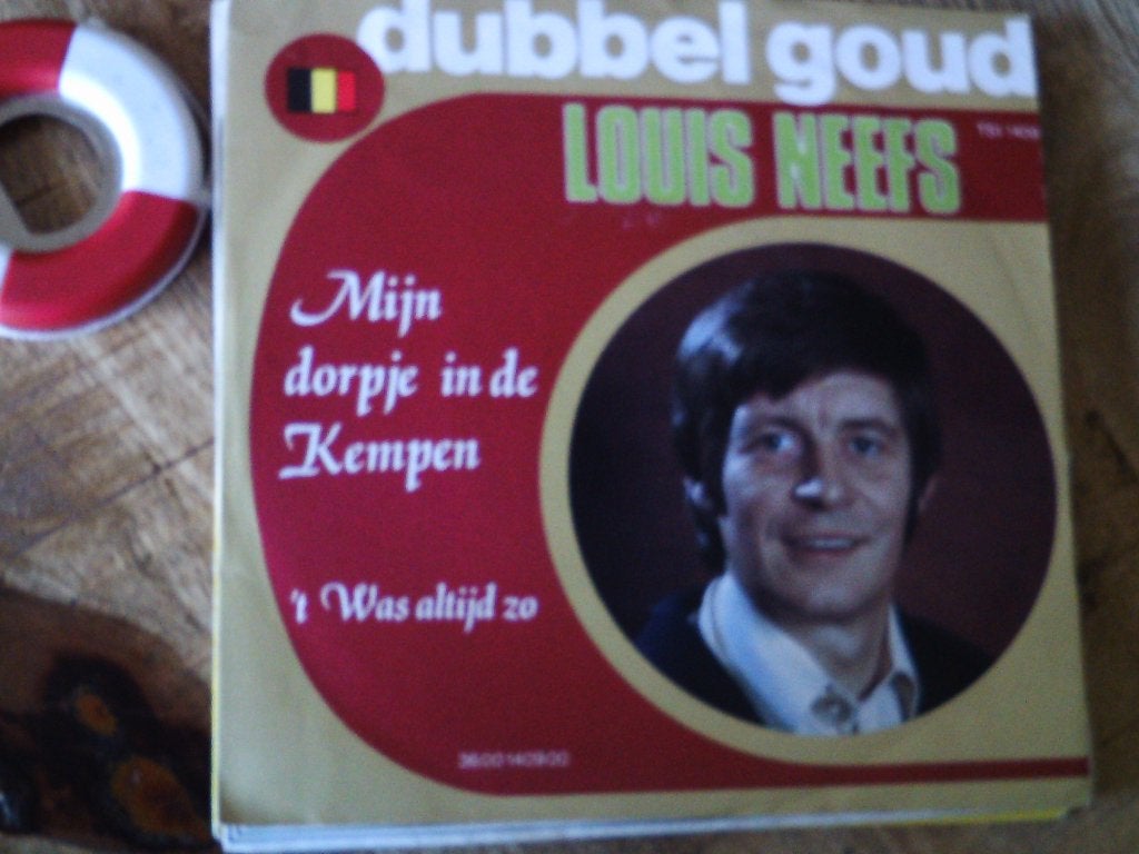 louis neefs - mijn dorpje in de kempen   17o, Cd's en Dvd's, 7 inch, Ophalen of Verzenden, Zo goed als nieuw, Beschermende buitenhoes