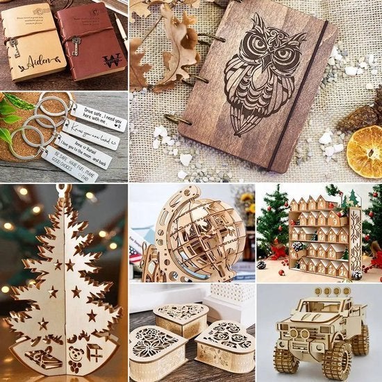 Lasergraveermachine – Laser Cutter – Graveermachine, Hobby en Vrije tijd, Overige Hobby en Vrije tijd, Corvance B.V., Verzenden
