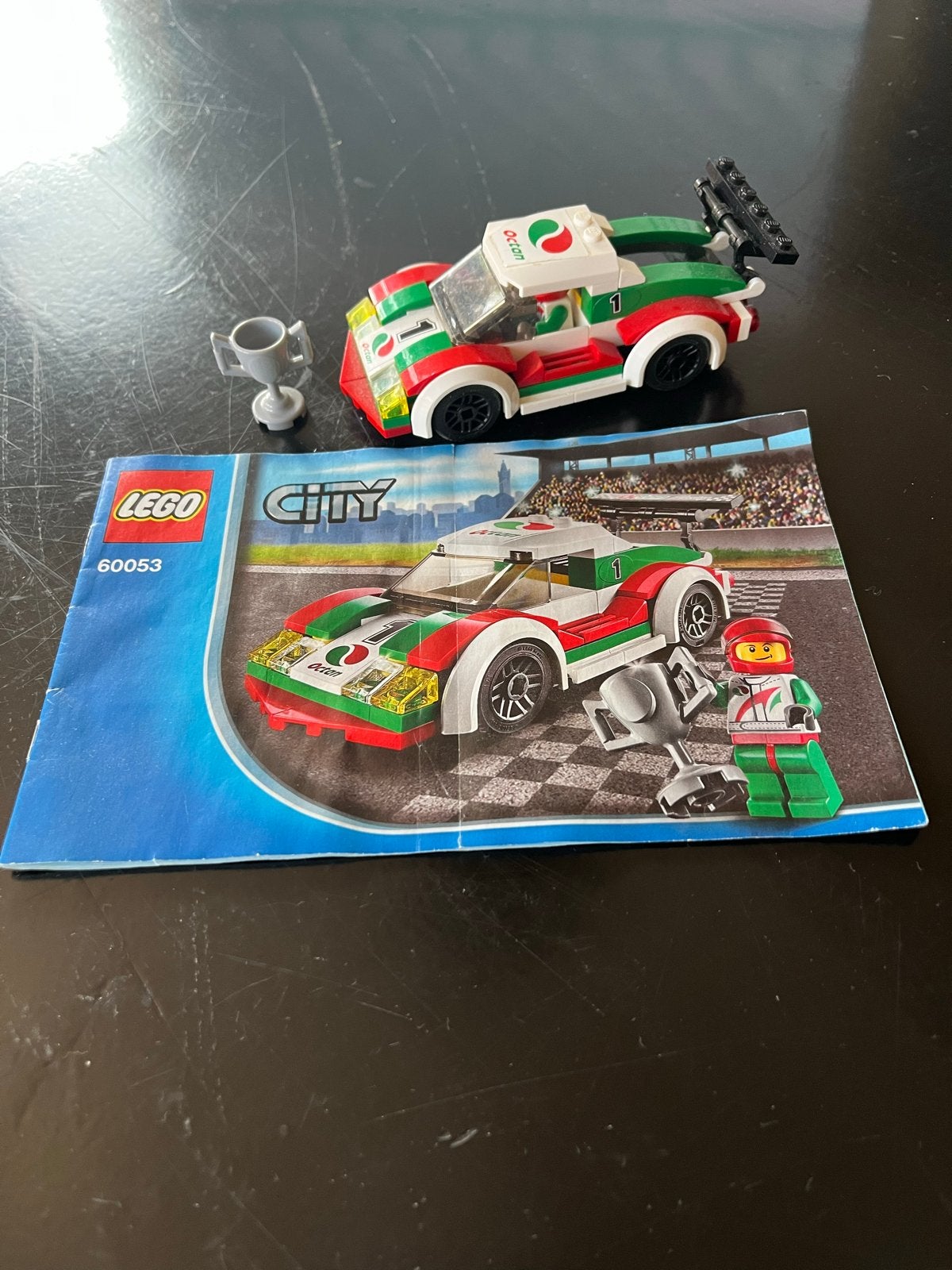 LEGO City 60053 Raceauto met instructieboekje, Ophalen of Verzenden, Zo goed als nieuw