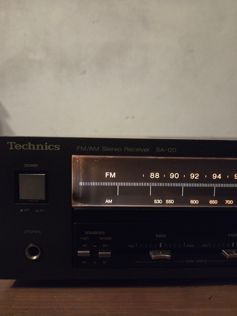 Technics SA-120 Receiver, Overige merken, Ophalen of Verzenden, Zo goed als nieuw, Minder dan 60 watt