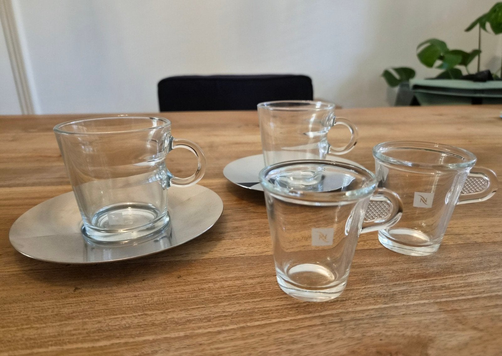 Nespresso View Collectie: Lungo en Espresso kopjes, Overige merken, Nieuw, Ophalen of Verzenden, Glas