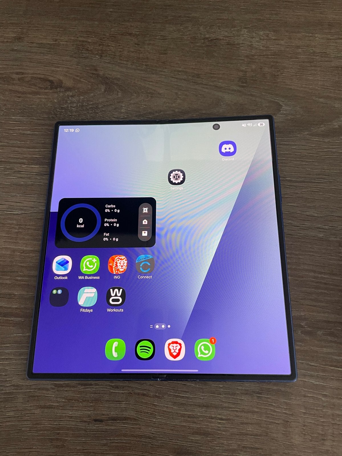Samsung Fold 7 512GB - Blauw met garantie, Telecommunicatie, Mobiele telefoons | Samsung, Gebruikt, Blauw, Touchscreen, Android OS