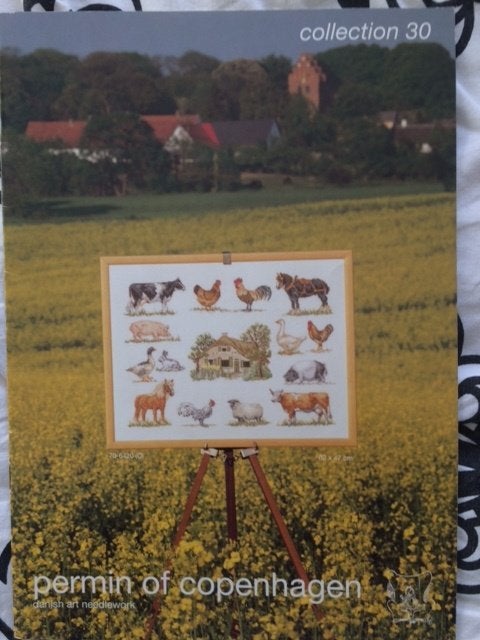 borduur catalogus Permin of Copenhagen nr 30, Ophalen of Verzenden, Zo goed als nieuw, Handborduren, Overige typen