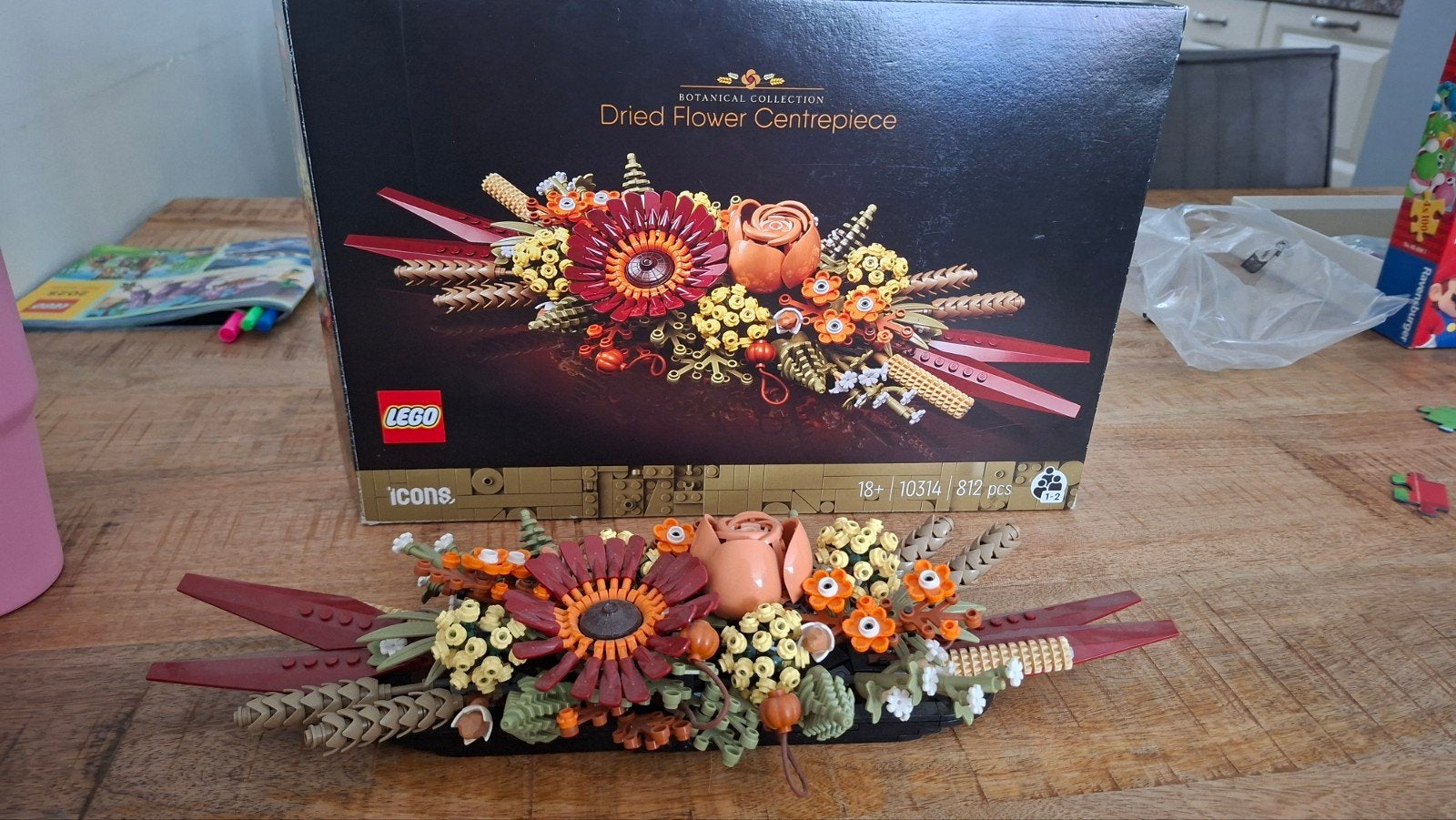 Lego Botanical Dried Flower Centrepiece nr 10314, Ophalen of Verzenden, Zo goed als nieuw