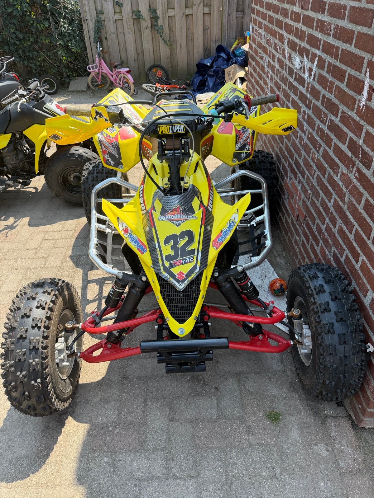 Suzuki LTR 450 met RMZ crossblok - Circuit Klaar, Motoren, Quads en Trikes, meer dan 35 kW, 1 cilinder, Ophalen of Verzenden