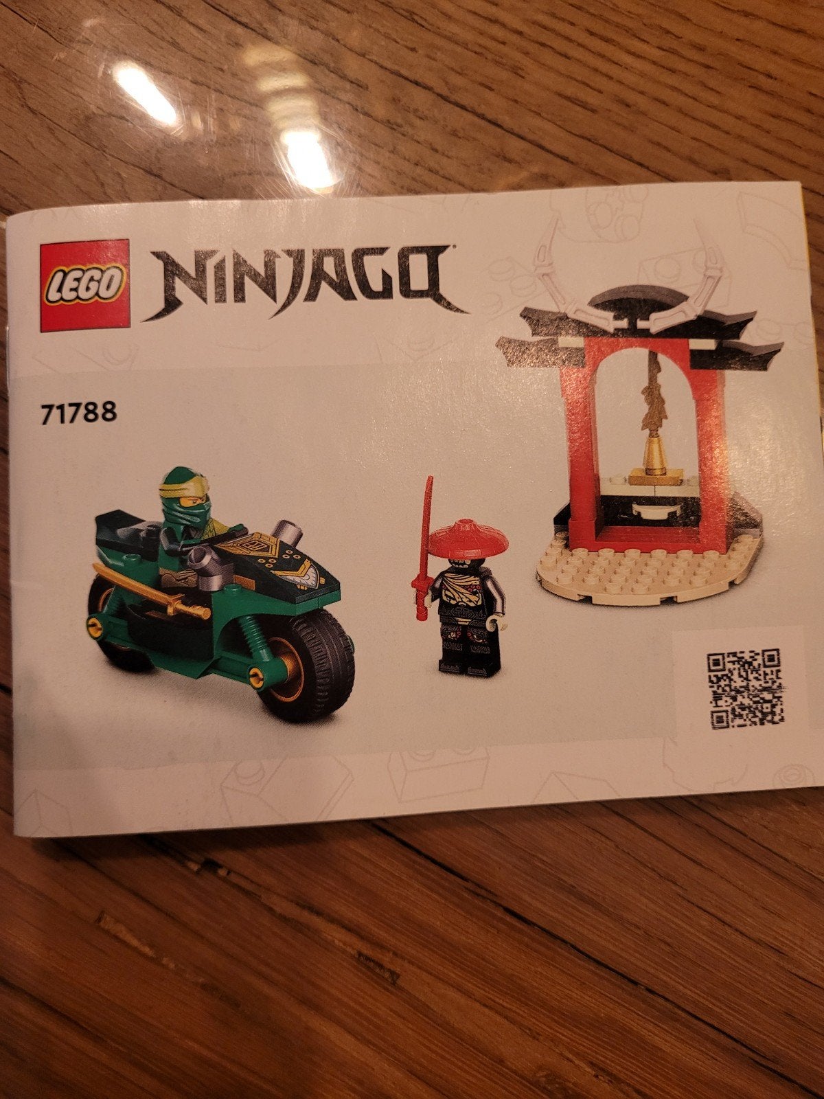 Lego ninjago Lloyds ninja motor 71788, Compleet, Lego, Ophalen of Verzenden, Zo goed als nieuw