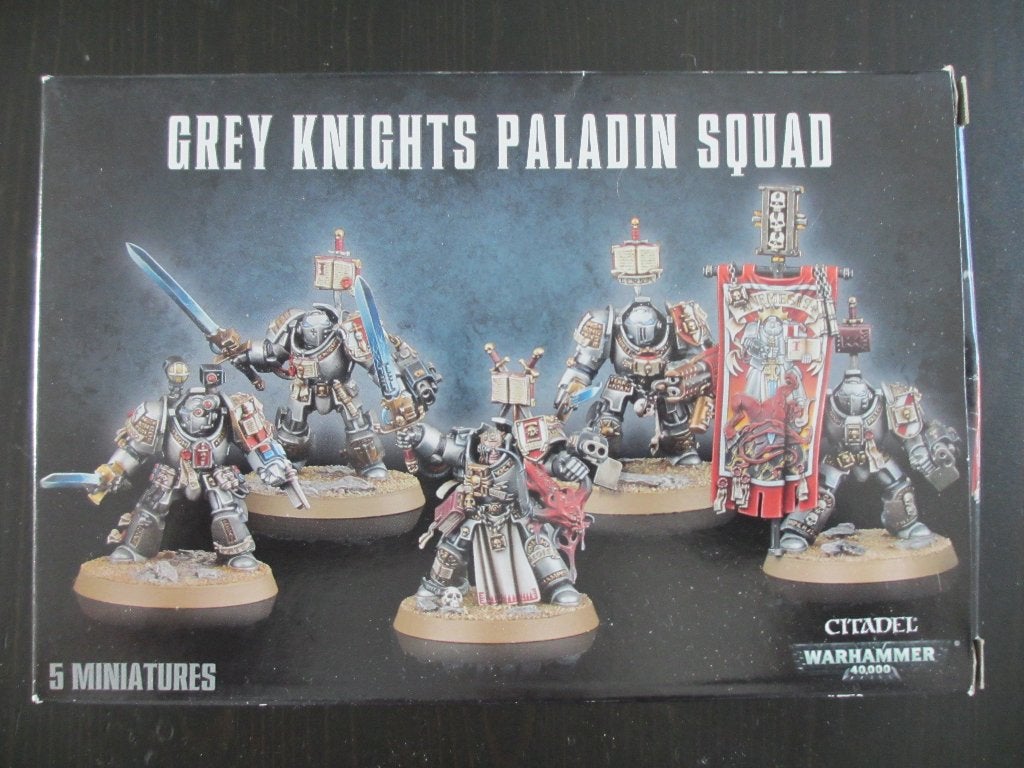 Warhammer 40K - Grey Knight Terminators / Paladins, Ophalen of Verzenden, Zo goed als nieuw, Warhammer 40000, Figuurtje(s)