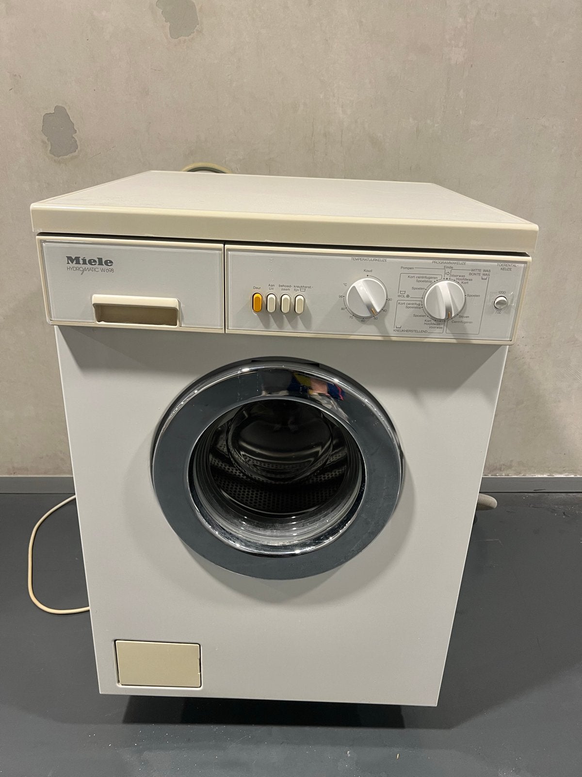 Miele Hydromatic W698 Wasmachine, Witgoed en Apparatuur, Ophalen, Gebruikt, Voorlader, 85 tot 90 cm
