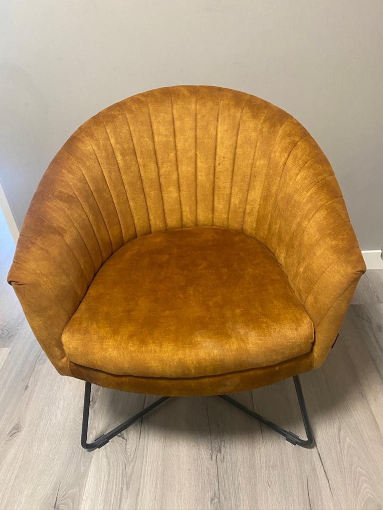 Z.g.a.n Fauteuil Chayenne Henders&Hazel, Ophalen, Zo goed als nieuw, 75 tot 100 cm, 50 tot 75 cm