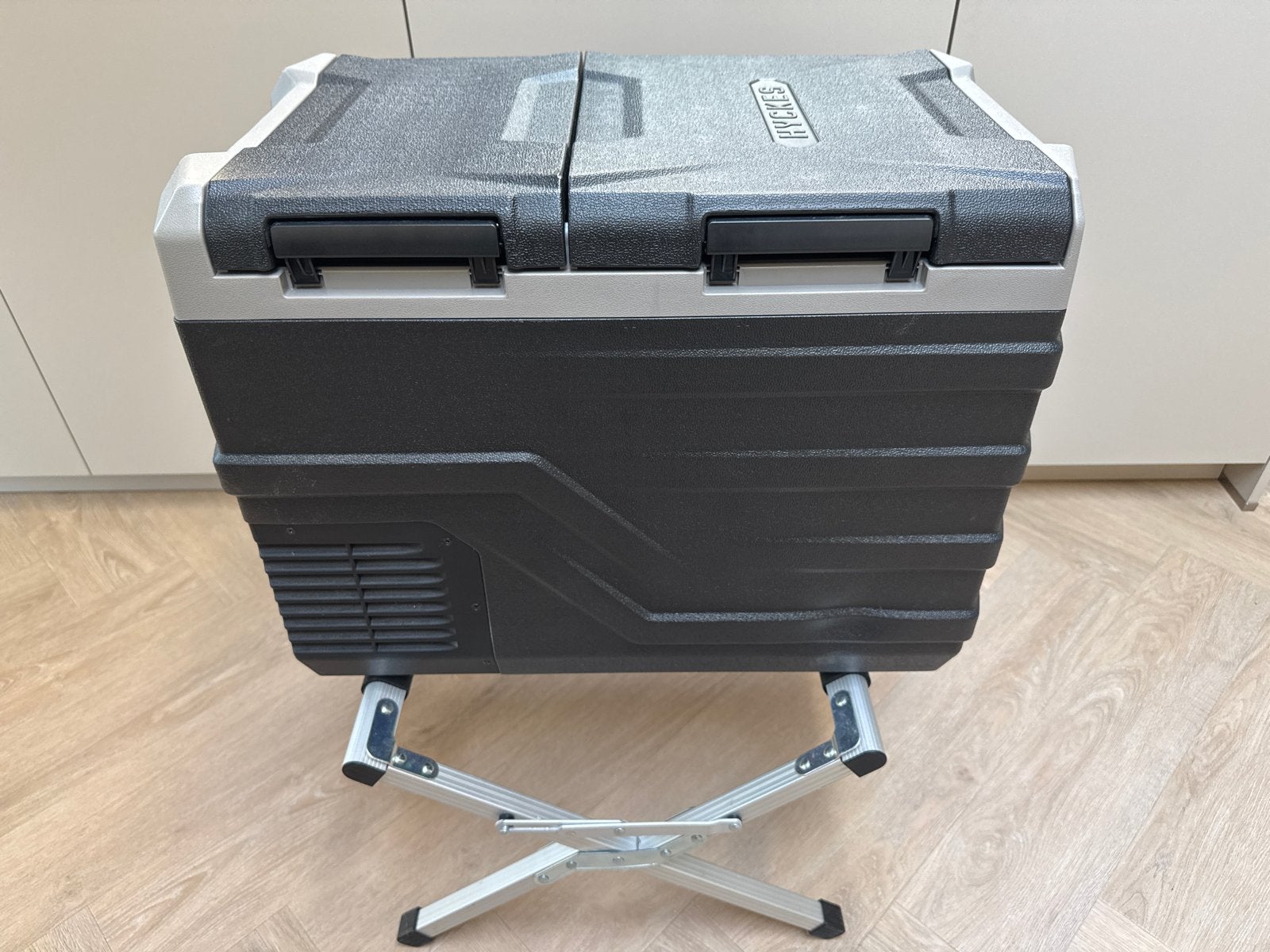 Hyckes Life 40 Dual Zone Camping Koelkast - ZGAN, Caravans en Kamperen, Ophalen, Zo goed als nieuw, Koelbox, Compressor