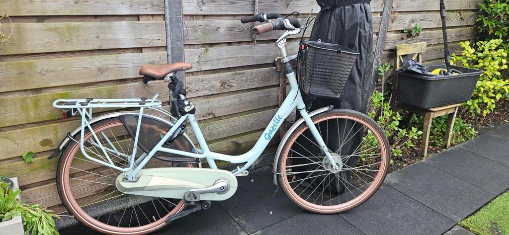 Gazelle Bloom - 53cm iced Blue dames fiets, Ophalen, 0 zitjes, Gazelle, 53 tot 56 cm