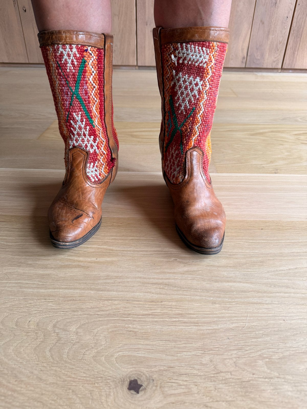 Marokkaanse kieboots mt 37, Kleding | Dames, Schoenen, Ophalen of Verzenden, Gedragen, Bruin, Lage of Enkellaarzen