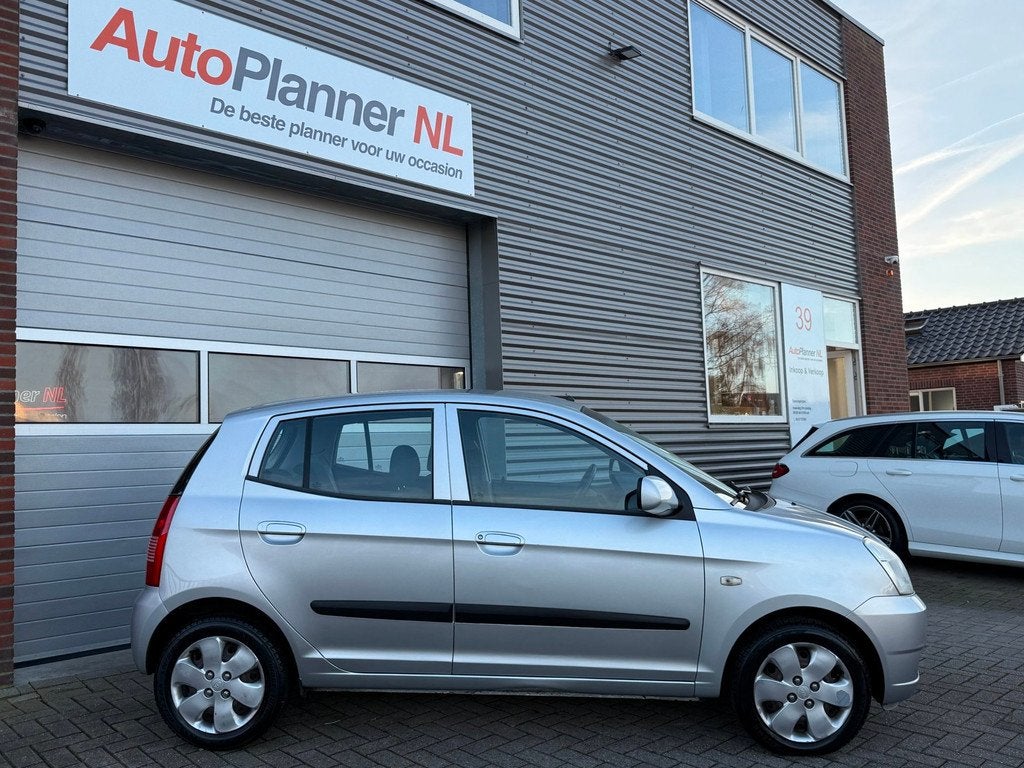 Kia Picanto 1.1 LXE! 5-Deurs! Automaat! Nieuwe APK!, Stof, Gebruikt, 4 cilinders, Origineel Nederlands