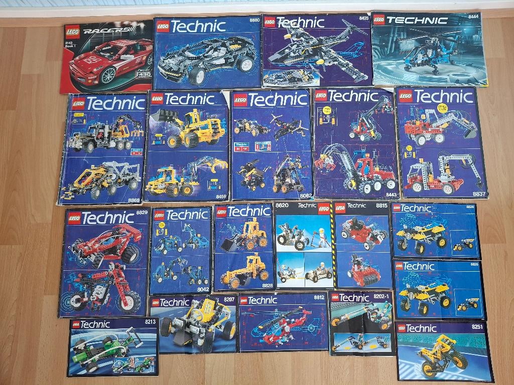 Grote partij Technisch Lego, Ophalen, Gebruikt
