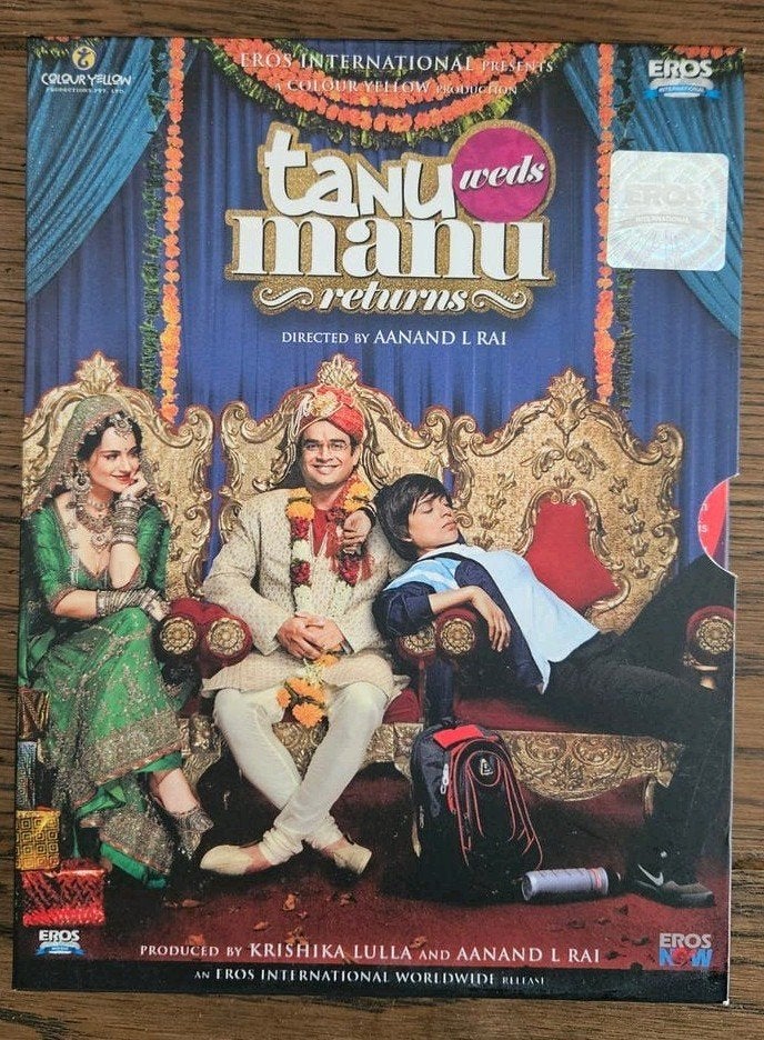 Tanu Weds Manu Returns - Bollywood DVD, Cd's en Dvd's, Inclusief doosje, Gebruikt, Alle leeftijden, Romantische komedie