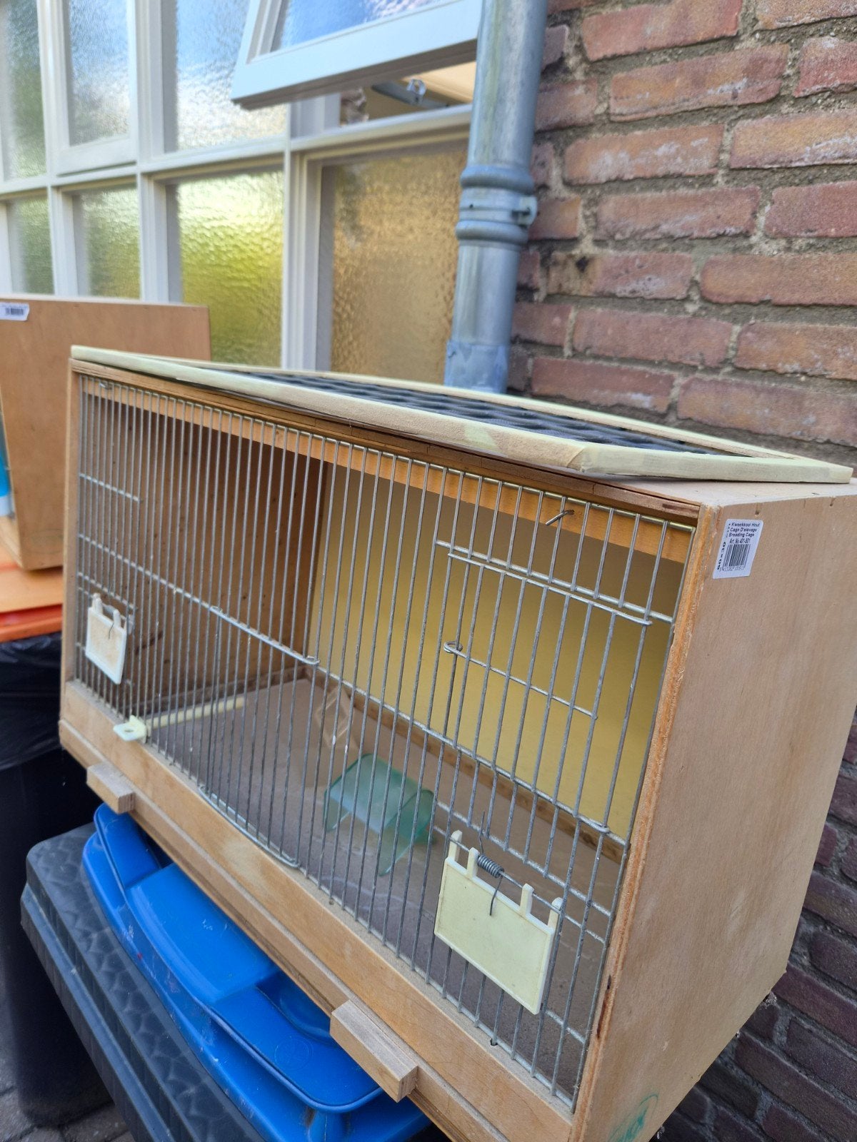 vogelkooi, Ophalen, Zo goed als nieuw, Metaal, Vogelkooi
