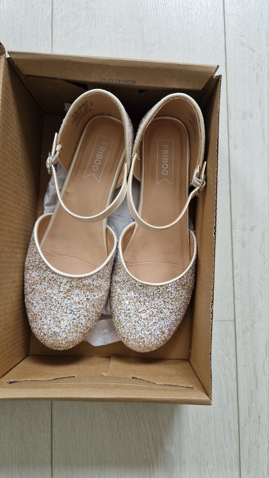 Friboo glitter schoenen maat 34, Gebruikt, Meisje, Ophalen of Verzenden, Schoenen
