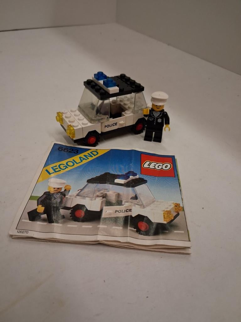 Lego 6623 politieauto, Compleet, Gebruikt, Lego, Ophalen of Verzenden