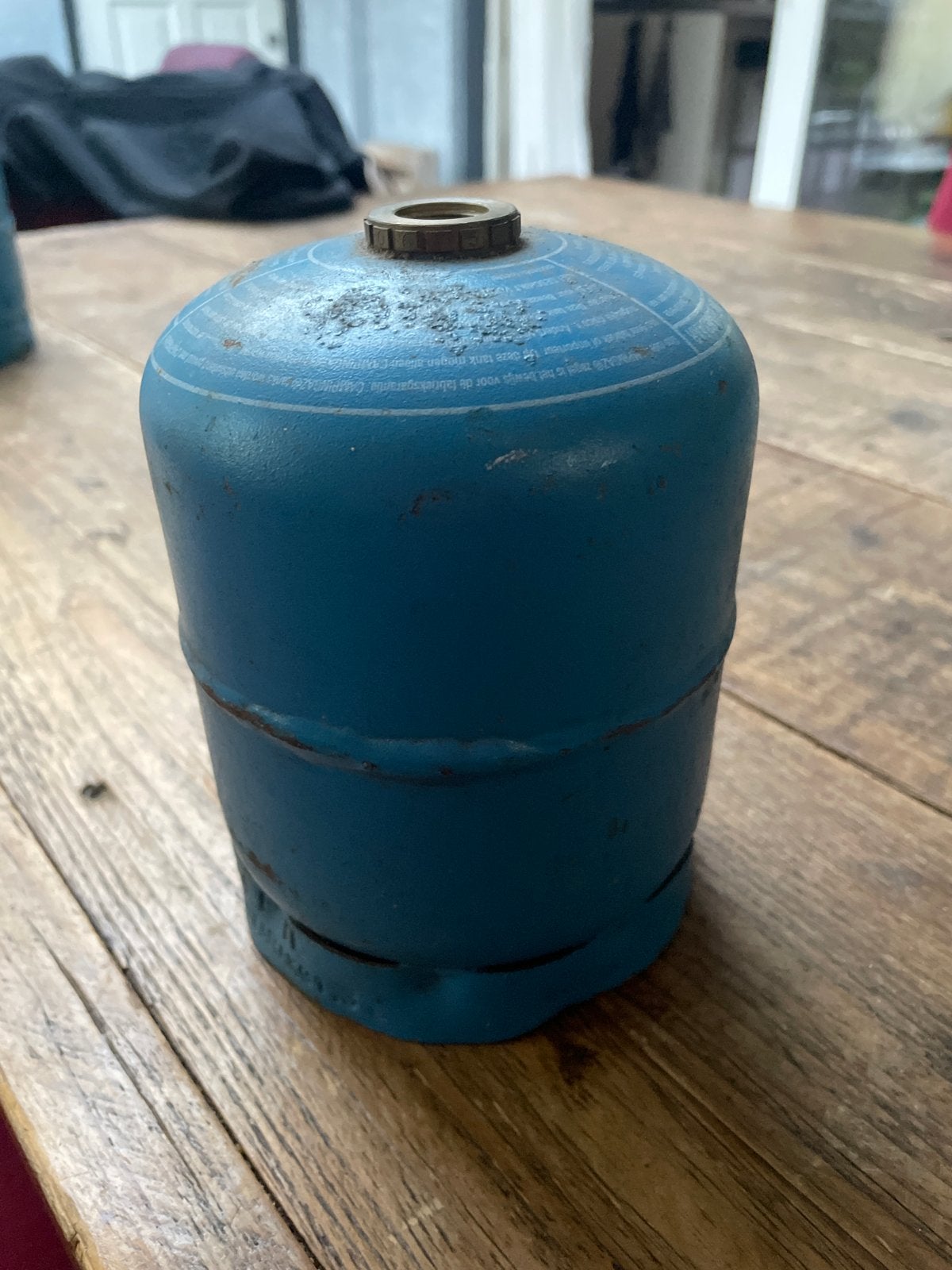 Campingaz gasflesje - Leeg, Ophalen of Verzenden, Gebruikt
