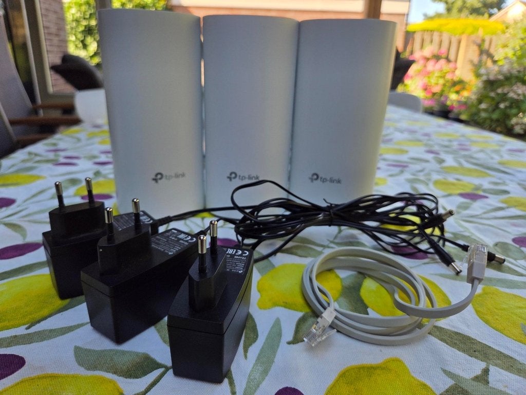 TP-Link Deco M4 3-pack, Ophalen of Verzenden, Zo goed als nieuw, TP-Link Deco