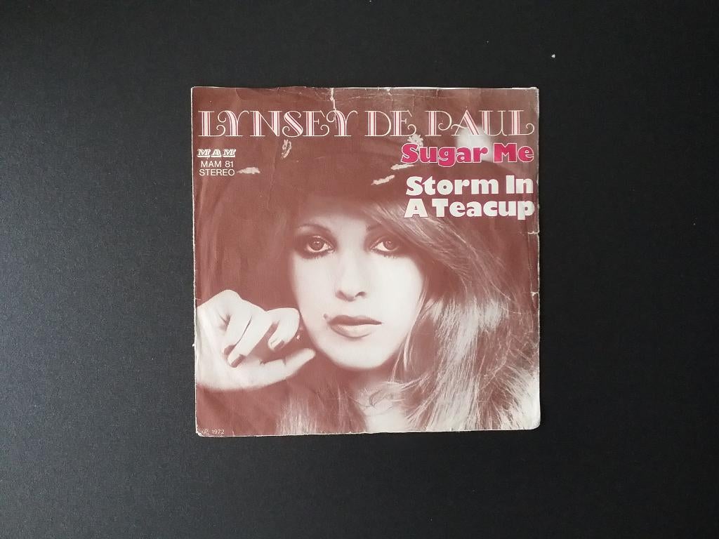 Lynsey De Paul - Sugar Me, Cd's en Dvd's, Ophalen of Verzenden, Gebruikt, 7 inch, Pop