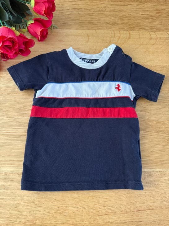 Ferrari T-shirt voor baby's - 6 maanden, Verzenden, Zo goed als nieuw, Jongetje, Shirtje of Longsleeve
