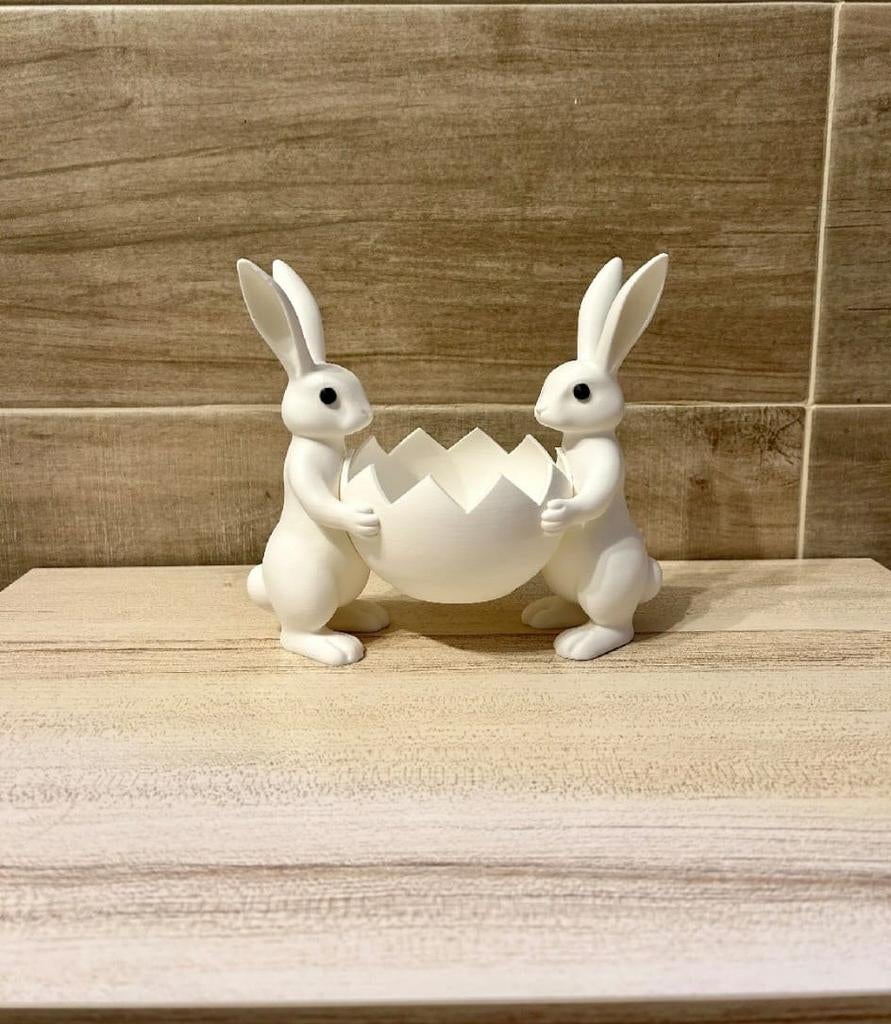 3d printer paashaas met bakje, Diversen, Pasen, Ophalen, Nieuw