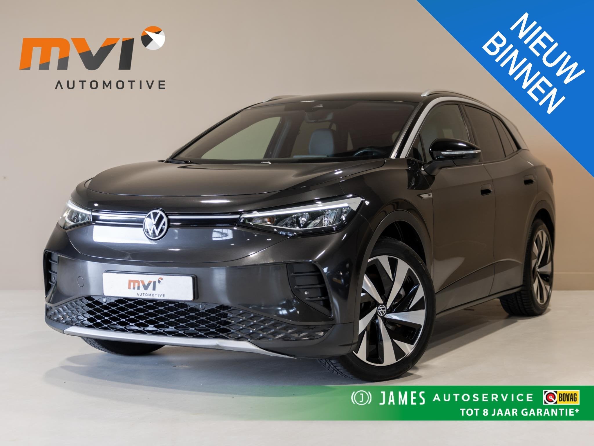 Volkswagen ID.4 Life 77 kWh SOH 90% / 204pk / NAP / Achterui, Auto's, Automaat, Dealer onderhouden, Huisgarantie, Met garantie (alle)