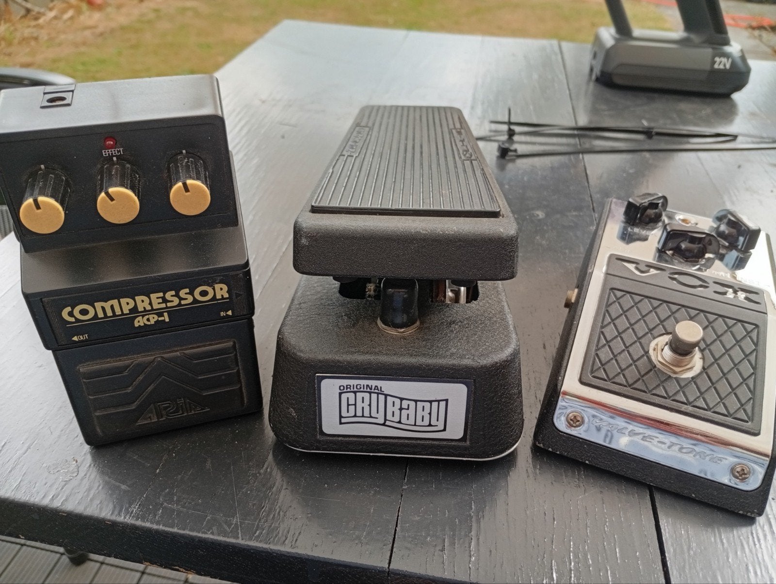 Gitaar effectpedalen: Compressor, Wah Wah, Overdrive, Muziek en Instrumenten, Effecten, Ophalen, Gebruikt, Distortion, Overdrive of Fuzz