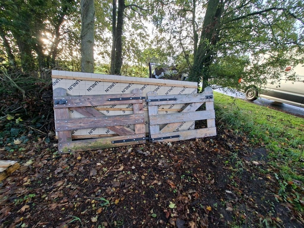 hek, Ophalen, Gebruikt, Hout, Overige typen