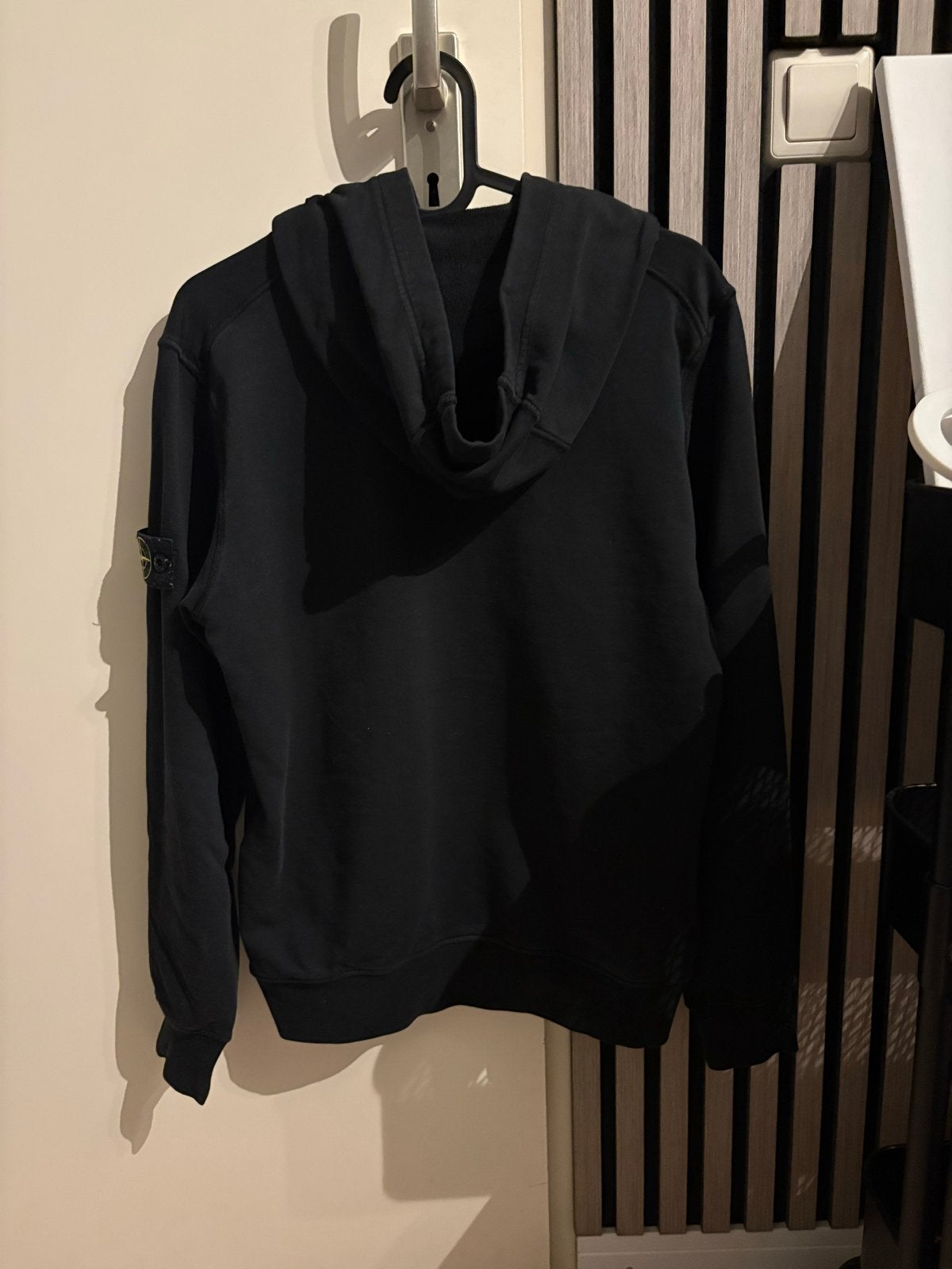 Stone Island Junior Hoodie Zwart, Ophalen of Verzenden, Zo goed als nieuw, Overige maten, Zwart