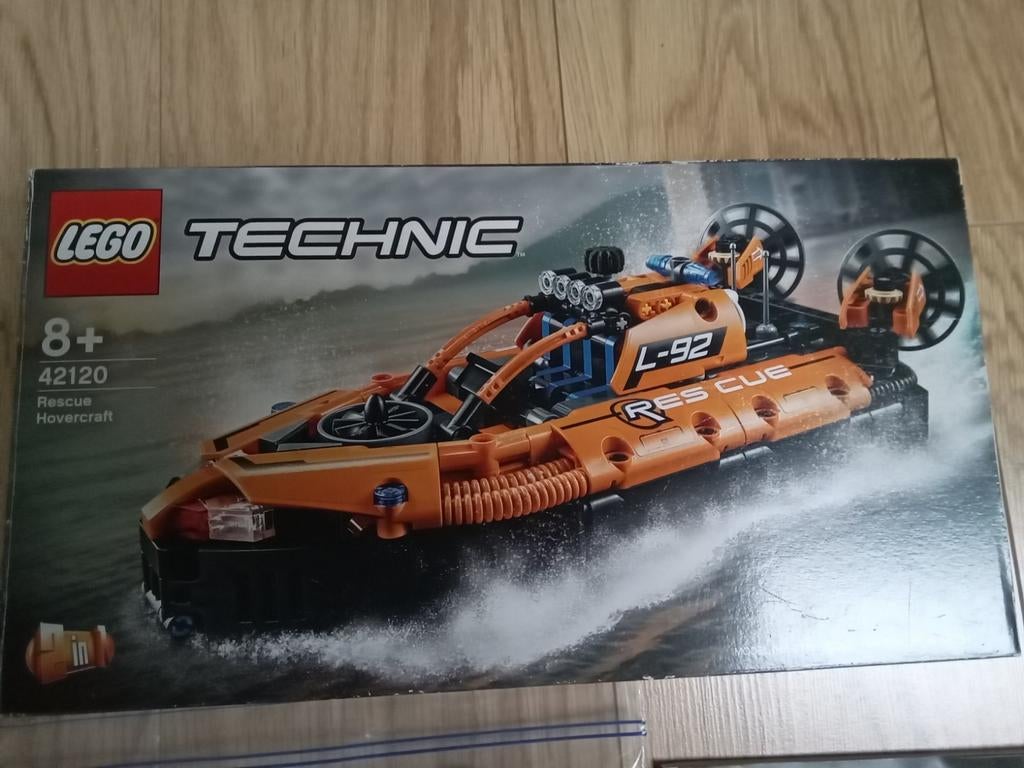 Lego technic - 2in1 - reddingsboot / vliegtuig - 42120, Compleet, Lego, Ophalen of Verzenden, Zo goed als nieuw