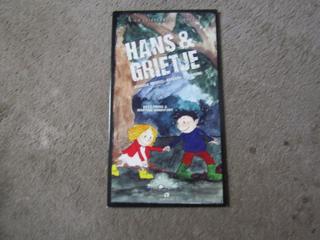Luisterboek: Hans & Grietje - 1 cd, Kind, Cd, Ophalen of Verzenden, Kees Prins & Martine Sandifort