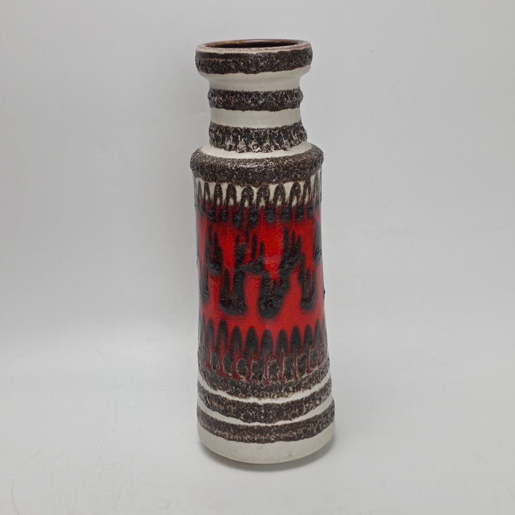 Vintage West-Duitse Fat Lava vaas. Scheurich 205-32, Ophalen of Verzenden