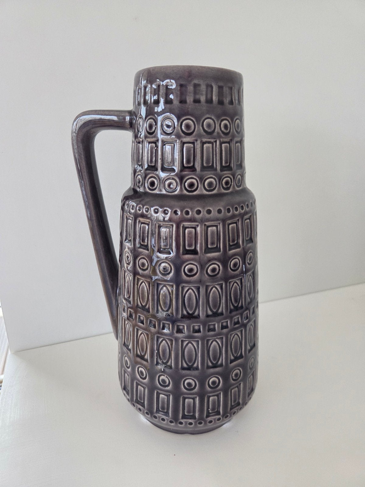 Vintage West Germany Vaas Paars - W.GERMANY 416-26, Ophalen of Verzenden