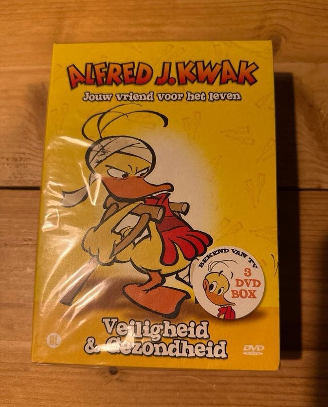 Alfred J. Kwak - Veiligheid & Gezondheid 3 DVD Box, nieuw, Alle leeftijden, Ophalen of Verzenden, Nieuw in verpakking, Inclusief doosje