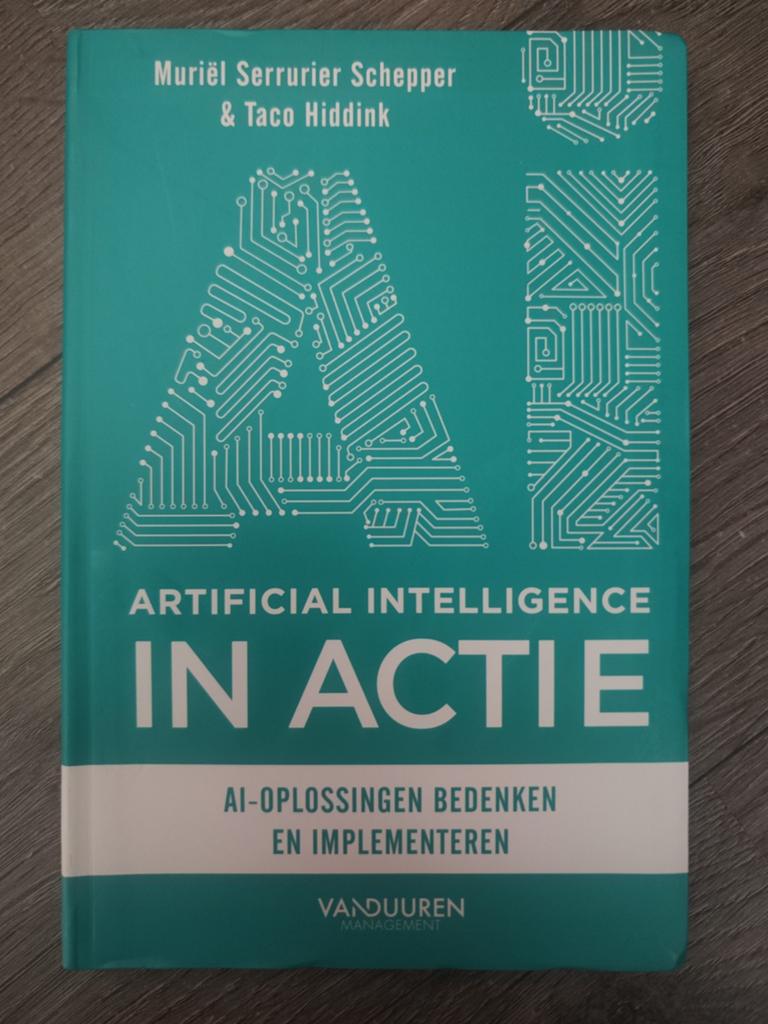 Artificial Intelligence in actie – Muriël Serrurier Schepper, Ophalen of Verzenden, Zo goed als nieuw, Taco Hiddink; Muriël Serrurier Schepper