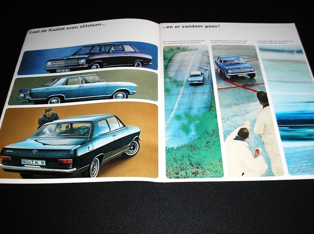 De nieuwe Opel Kadett B, introductie, 1965/1966, Ophalen of Verzenden, Gelezen, Opel