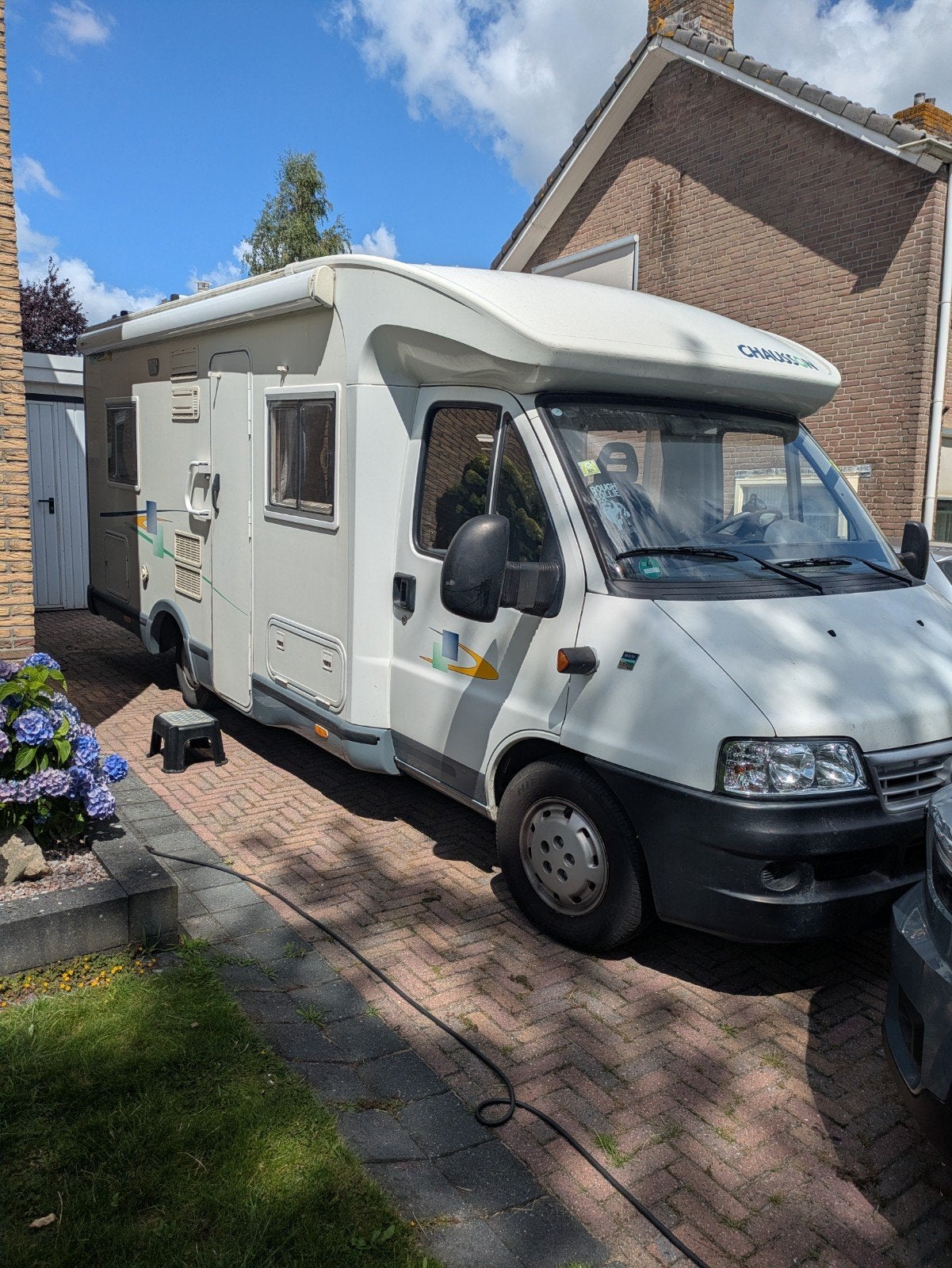 Fiat Chausson Odyssee 78 Bj 2004, weinig km's incl voortent, Chausson, Particulier, Half-integraal, Tot en met 4