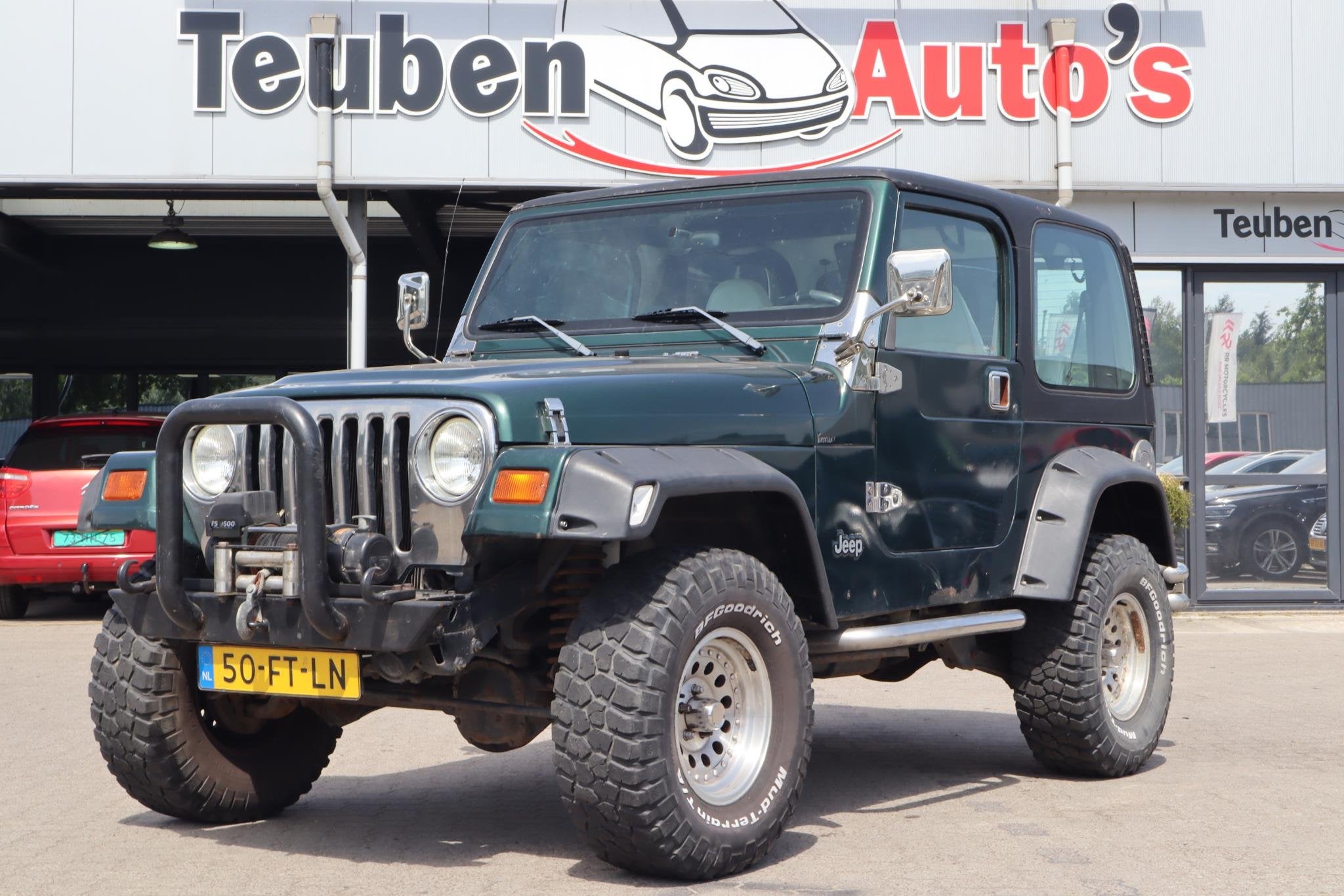Jeep Wrangler 4.0i Hardtop | 6-cil | Lier | Trekhaak, Airbags, Gebruikt, 2000 kg, 4 stoelen