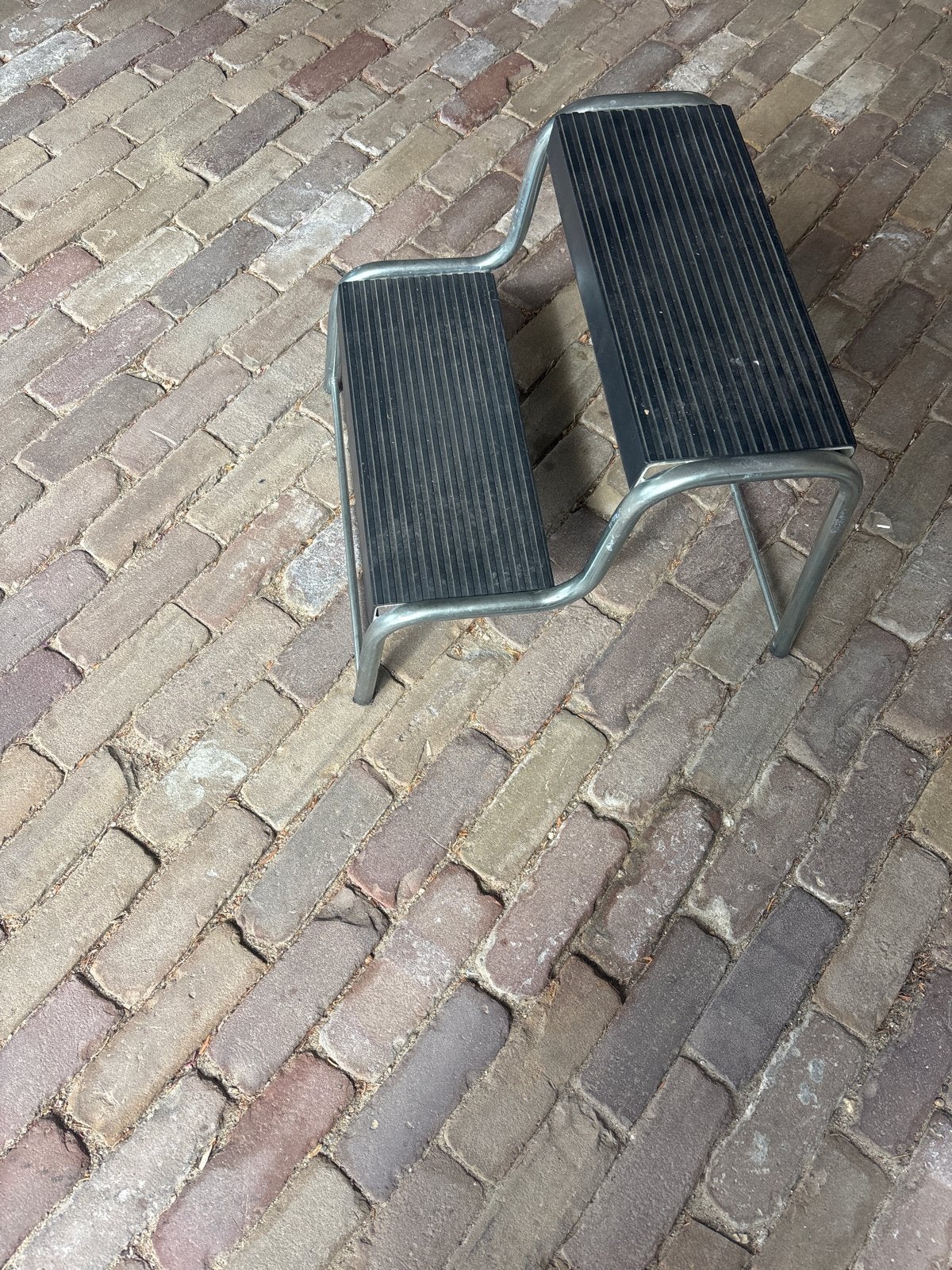 Caravan opstapje, Doe-het-zelf en Verbouw, Ladders en Trappen, Ophalen, Gebruikt, Trap, Minder dan 2 meter