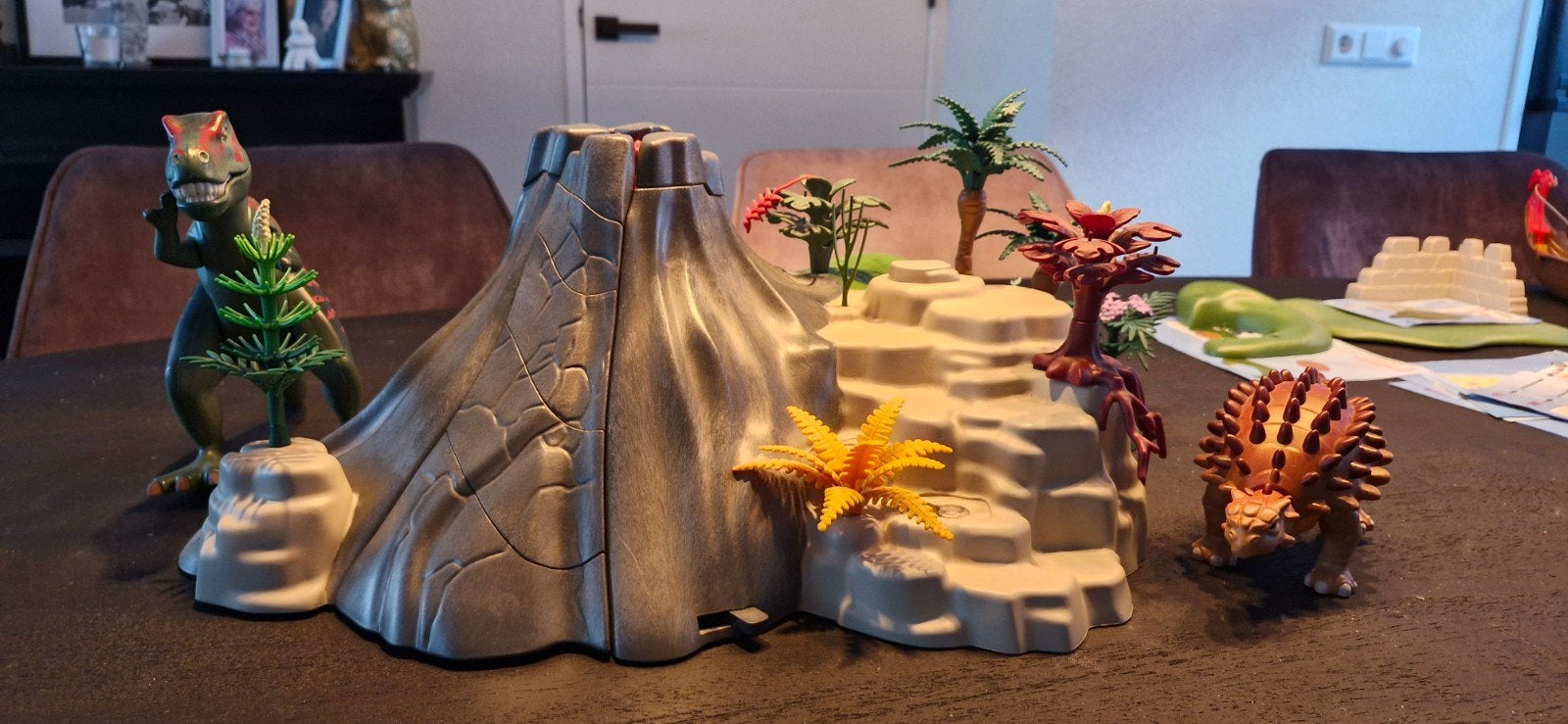 Playmobil Dinosaurus Eiland met Vulkaan en Dinosauriërs, Ophalen, Gebruikt, Complete set, Overige typen