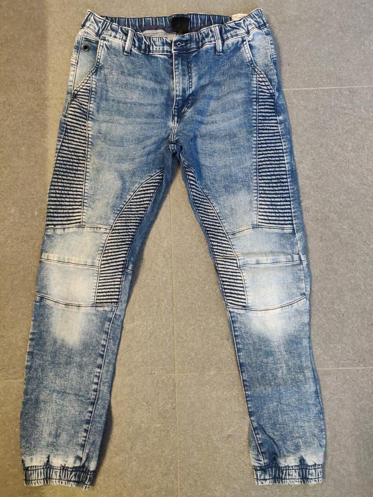 Stoere spijkerbroek maat 32/30, Kleding | Heren, Ophalen of Verzenden, Gedragen, Blauw, W32 (confectie 46) of kleiner