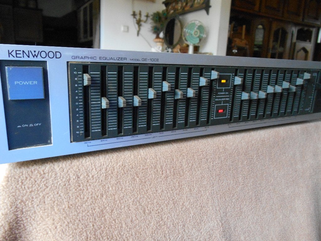 Kenwood GE-100II RaRe Vintage Stereo Equalizer, Ophalen, Overige merken
